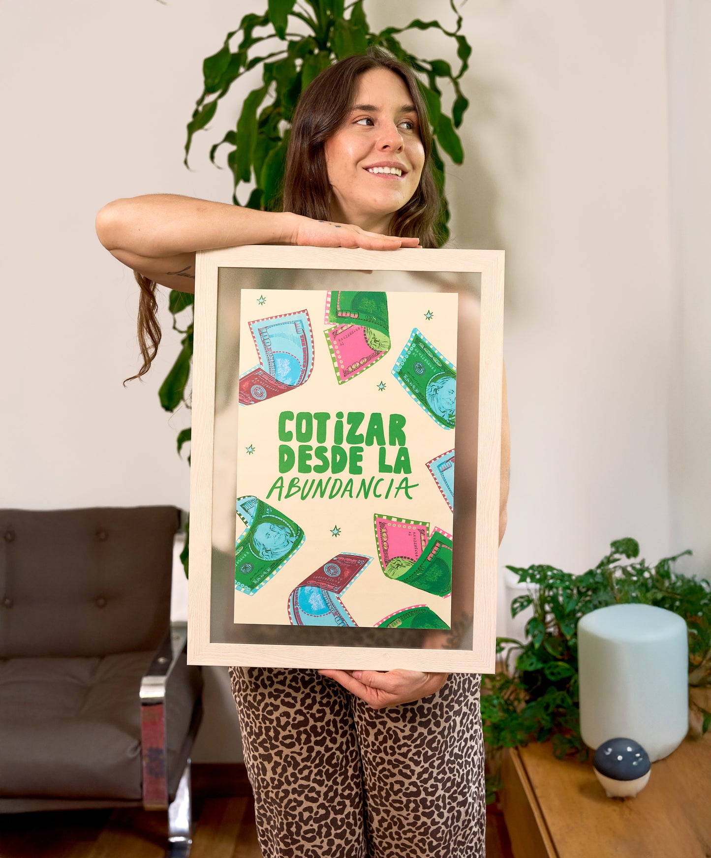 Poster ¨Cotizar desde la abundancia¨