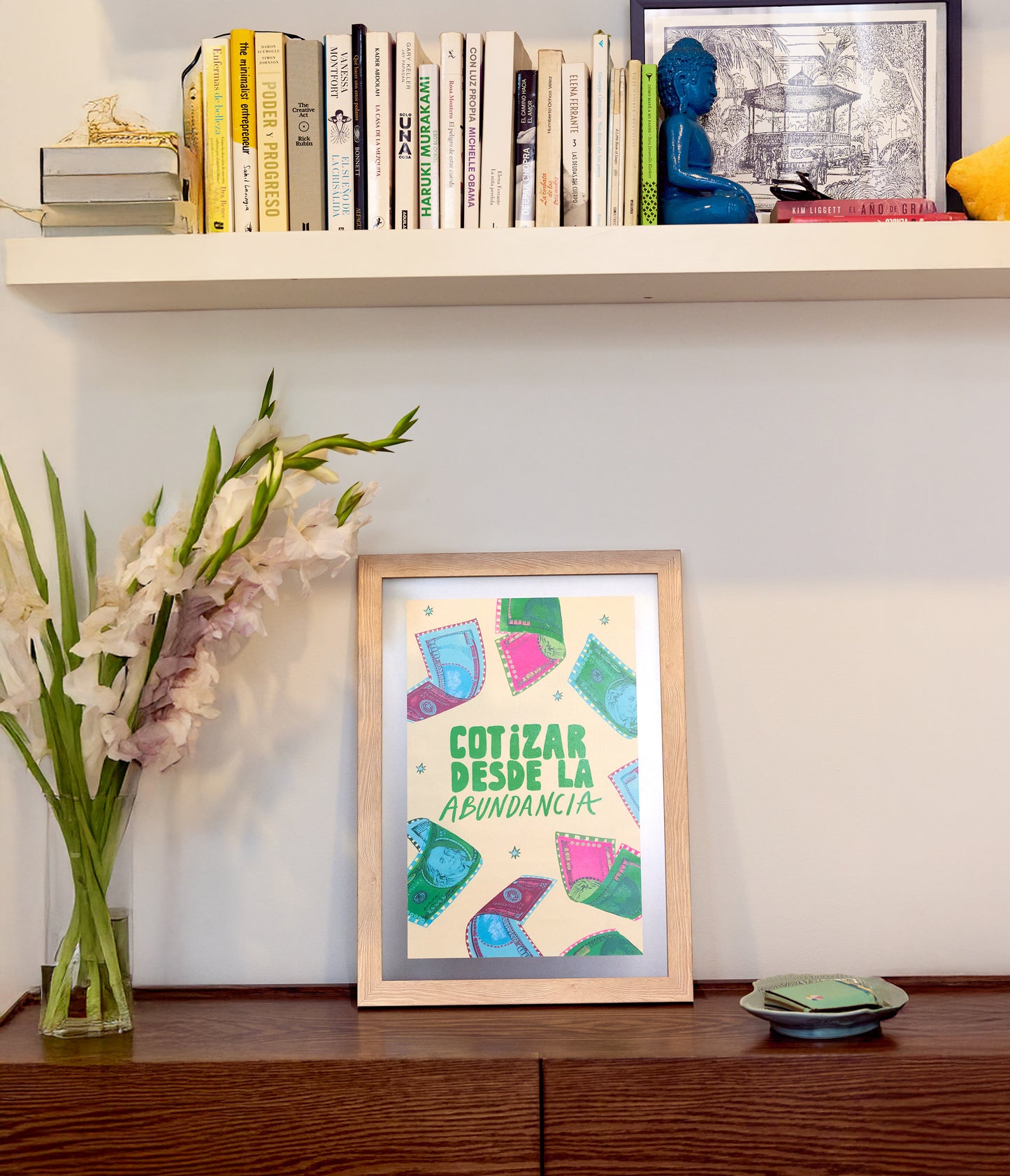Poster ¨Cotizar desde la abundancia¨