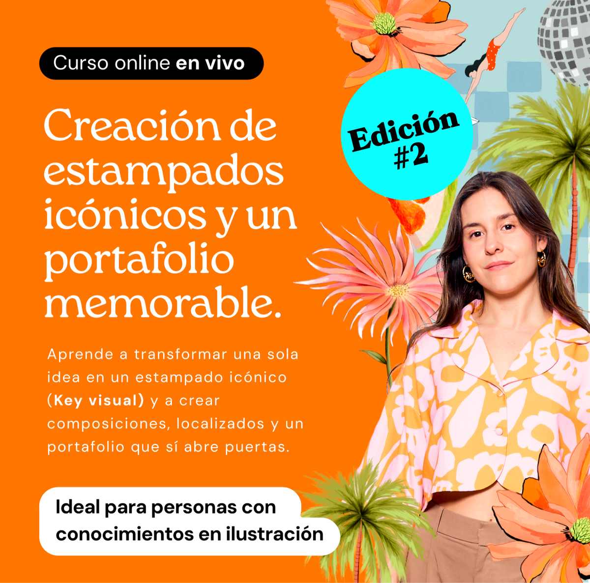 Creación de estampados icónicos y un Portafolio memorable