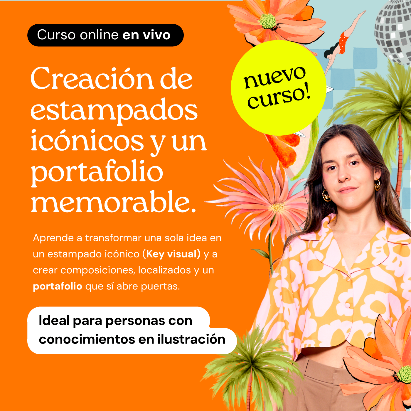 Creación de estampados icónicos y un Portafolio memorable