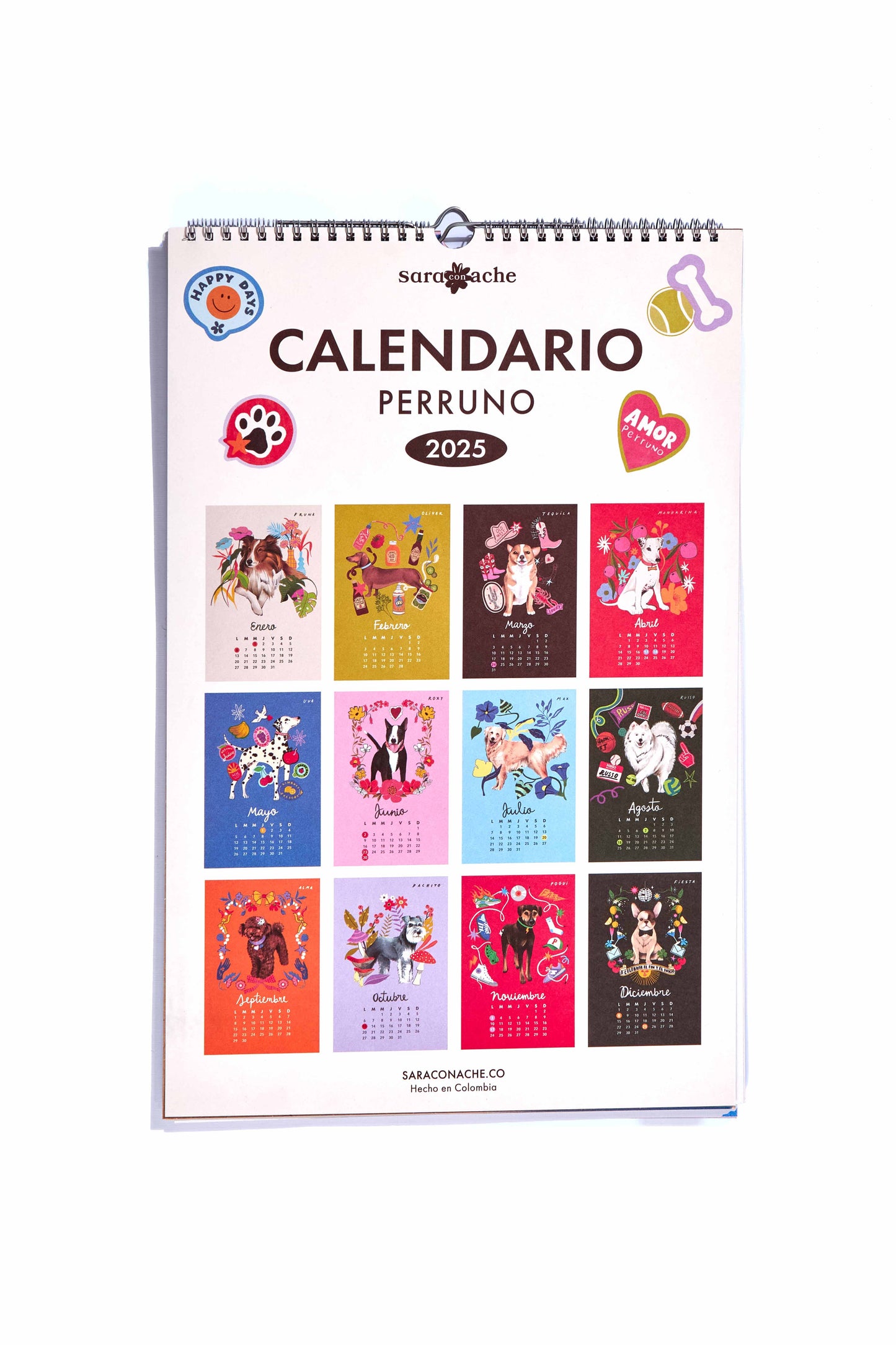 Calendario perruno